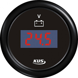 Вольтметр цифровой 8-32 вольт BB черн/черн KUS (KY23200)